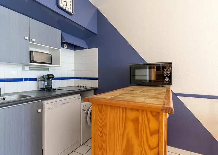Mimizan Plage: Appartement 6 pers. avec balcon et parking - FR-1-50-114