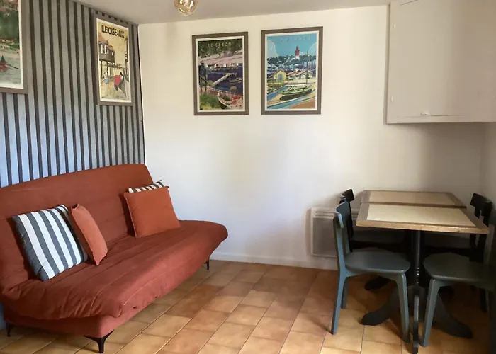 Studio avec grande terrasse et jardin privatif au Pyla