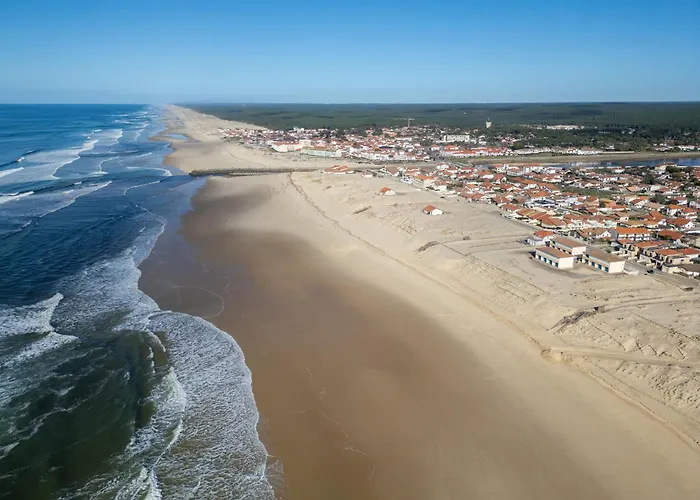 Appartement à Mimizan Plage pour 4 pers, face à l'océan, balcon, parking, ménage inclus - FR-1-50-120