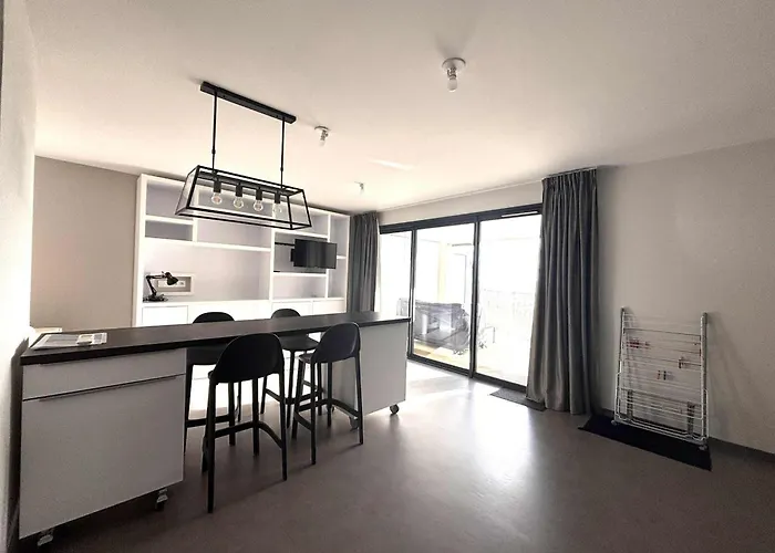 Appartement luxe 4 pers, bord de mer, balcon, piscine, animaux admis, parking, WiFi - FR-1-194-196