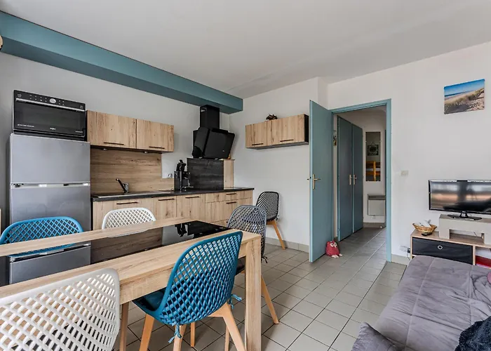 T2 cabine proche plage avec terrasse et parking - Biscarrosse - FR-1-521-125