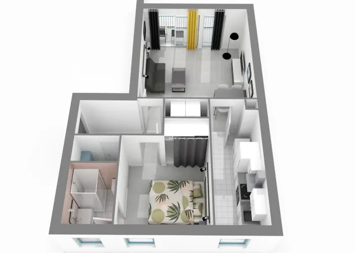 La Poterie - Appartement avec balcon et parking privé