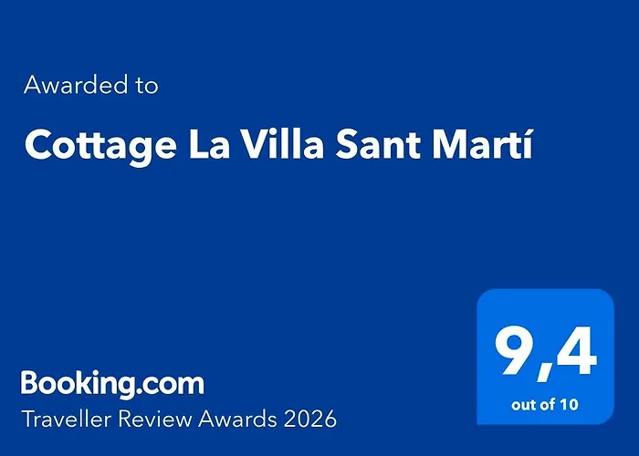 Cottage La Villa Sant Marti