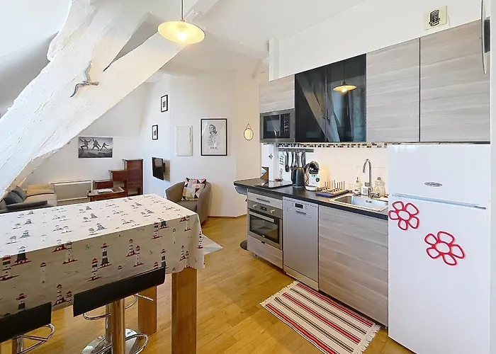 Appartement cosy, 200m plage, parking privé, WiFi - FR-1-361-18