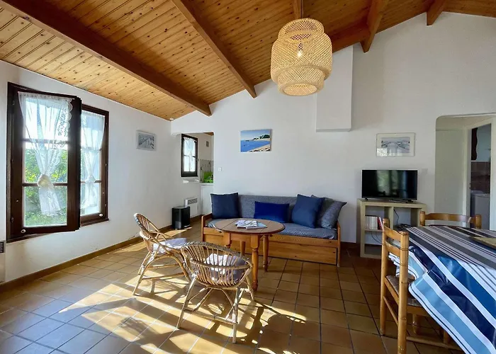 Maison Plain Pied Avec Jardin, Proche Plage Et Commerces, Calme Et Tout Equipe, Noirmoutier-En-L'Ile - Fr-1-224B-607