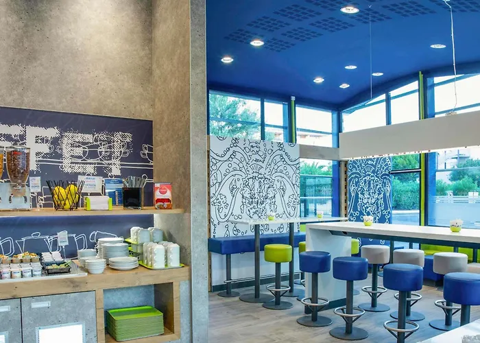 Hôtel bon marché: ibis budget Montpellier Sud Près d'Arènes