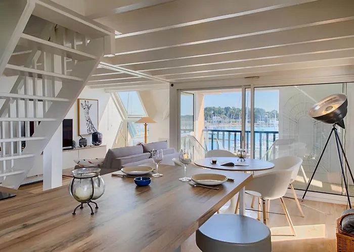 Les Balcons de La Trinité - Vue sur mer et le port