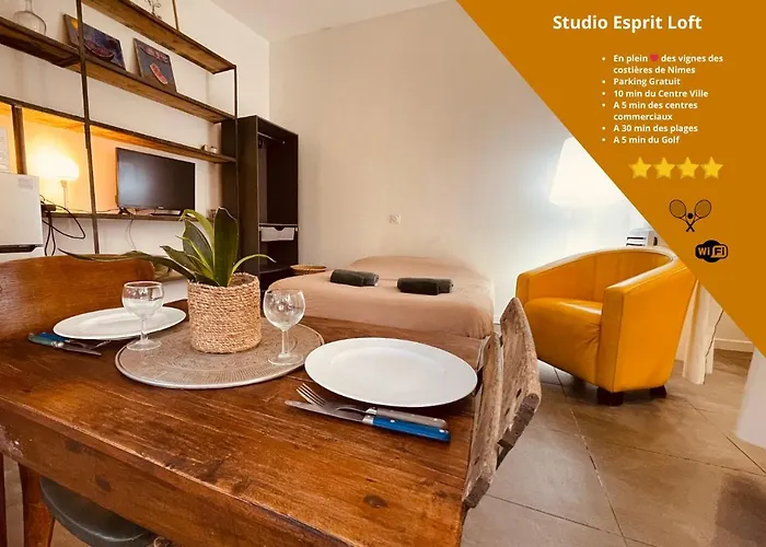 Charmant studio loft - Mas Bois Fontaine