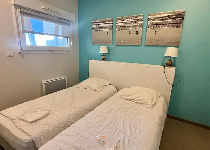 Appartement 2-6 pers, jardin, plage, piscine, parking, animaux admis - FR-1-194-223