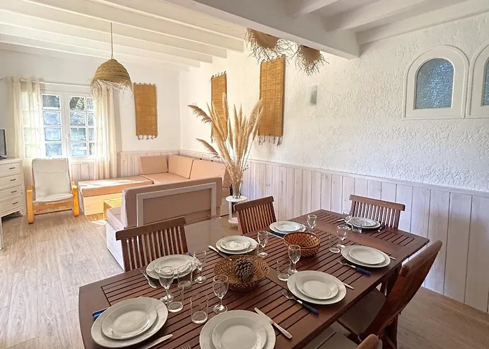 Villa Calme Entre Ocean Et Lac - 8 Pers - 4 Ch - Terrasse - Bbq - Jardin - Biscarrosse Plage - Fr-1-319-418