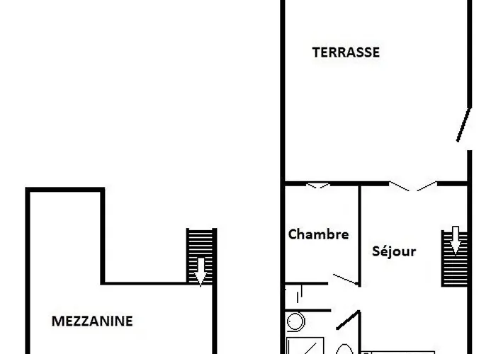 Villa T2 Mezzanine, Clim, Parking, 6 Pers., Proche Plage - Fr-1-81-445