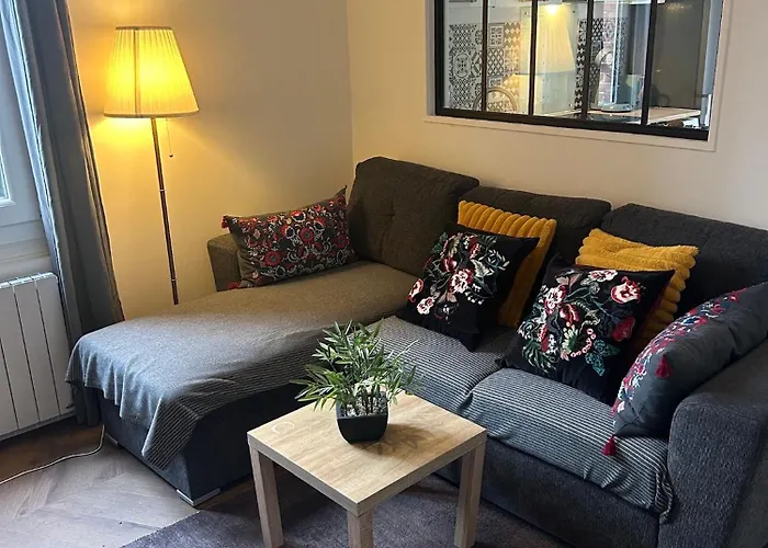 Appartement Lumineux Au Centre De Dieppe, Calme Et Confortable