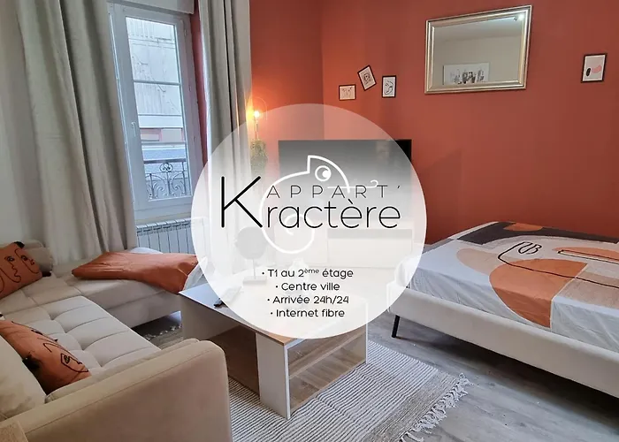 L'appart K-ractère- City, cosy et design pour 4 pers