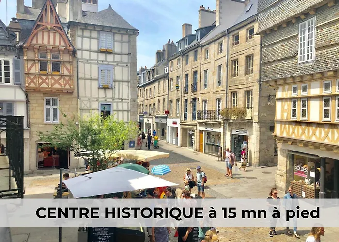 LE PTIT LOCMARIA - Calme - Wifi - Proche Centre ville