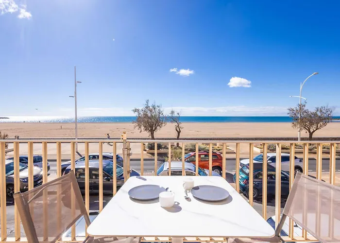 Appartement confortable en front de mer pour 5 personnes