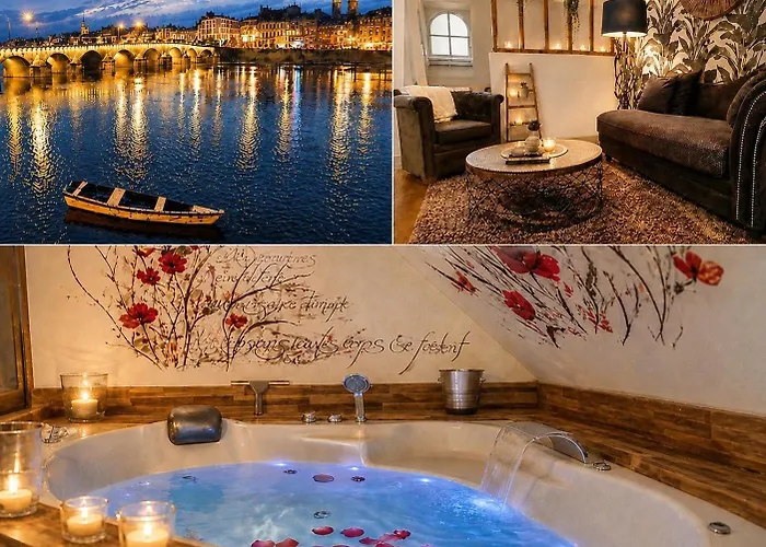 Séjour détente au cœur de MÂCON spa,ciné,bouteille offerte