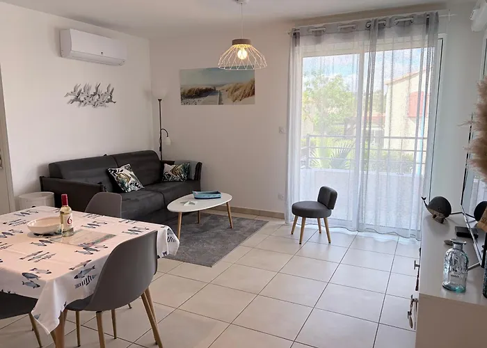 Appartement Neuf 4 étoiles - Sunset Lodge, Narbonne Plage