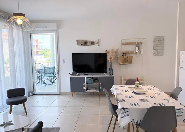 Appartement Neuf 4 étoiles - Sunset Lodge, Narbonne Plage