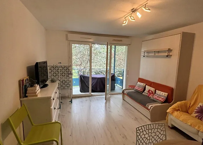 Biscarrosse T2 Avec Piscine, Parking, A 10Km De L'Ocean - Fr-1-319-349