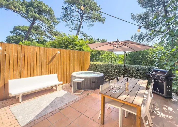 Forest Flat / Terrasse-Spa-Bbq-10Min A Pieds De La Plage