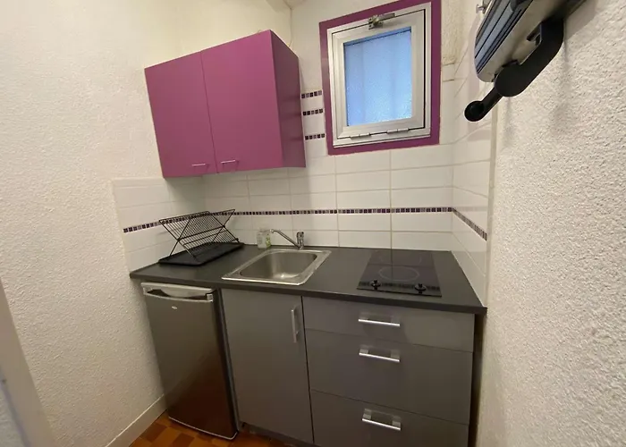 Studio bord de mer pour 3 pers avec parking - FR-1-81-127