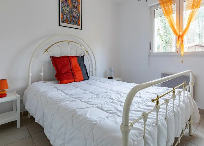 Maison contemporaine à Biscarrosse Lac - 6 pers, proche lac, jardin, quartier calme, avec WIFI - FR-1-521-112