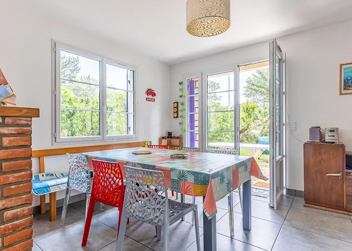 Grande maison 8 pers. à Biscarrosse avec jardin et parking - FR-1-521-219