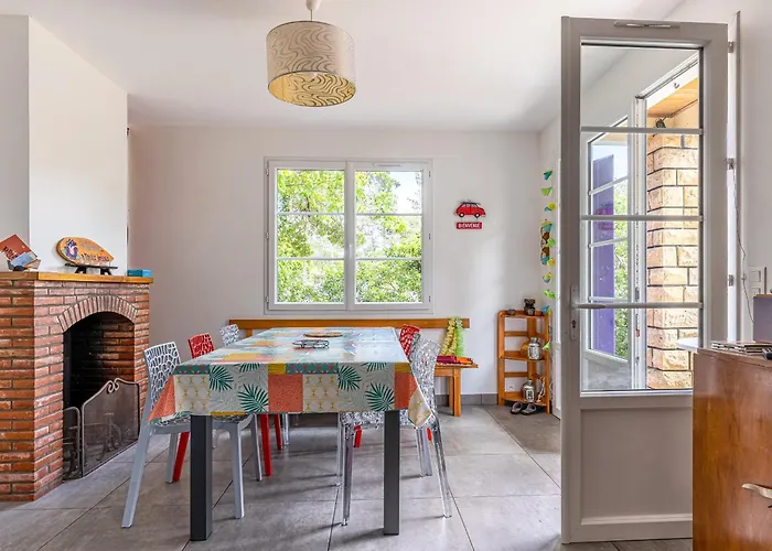 Grande maison 8 pers. à Biscarrosse avec jardin et parking - FR-1-521-219