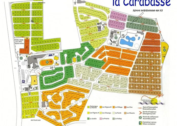 Camping Carabasse Vias Plage.