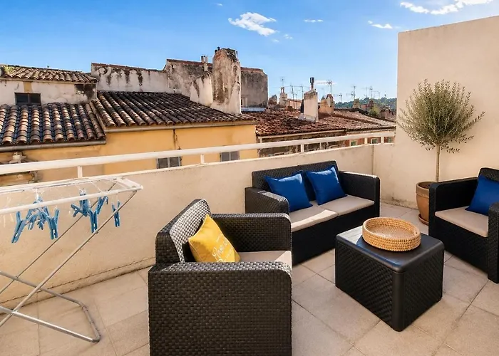 La Ciotat La plus belle baie du monde - Terrasse Appartement 4 couchages