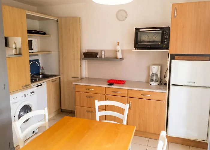 Maison confortable à Le Barcarès 33 m² avec piscine partagée