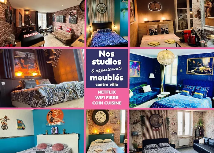 Nos studios au centre ville à Dole