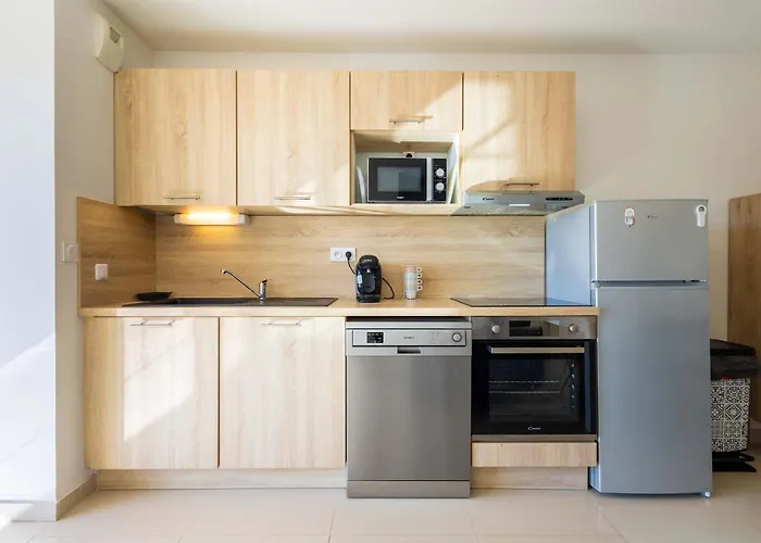 Agréable appartement pour 4 personnes à 150m de la plage