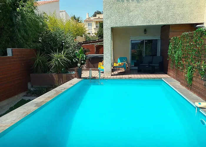Rêves de vie, suite vue mer, grande piscine privée , spa privatif