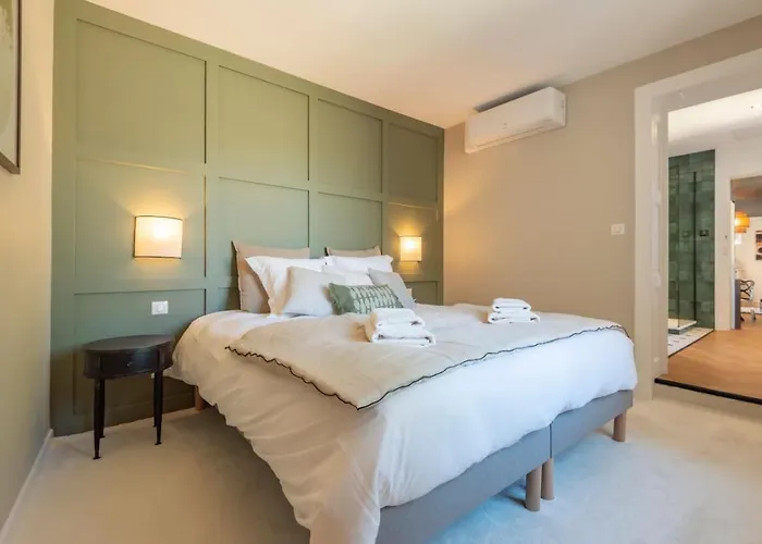 Le Cosy Chic . Proche gare . Centre-ville Mâcon . Neuf . Climatisation . Design . Wifi .