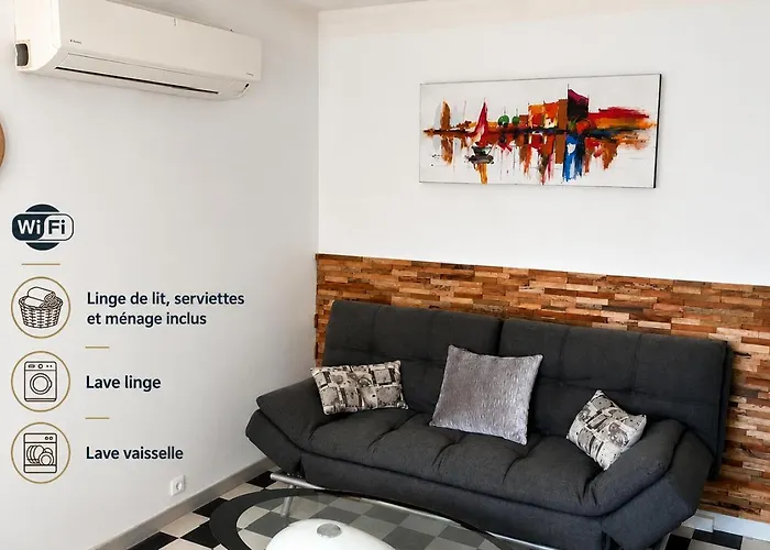Villa Magaly T3 à 50 m de la plage Valras centre