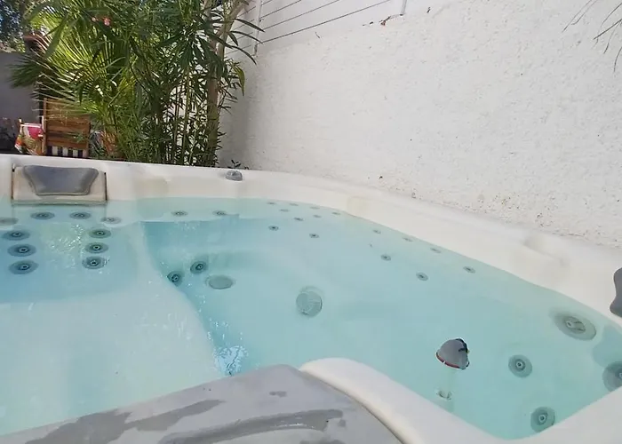 Appartement avec jardin et spa