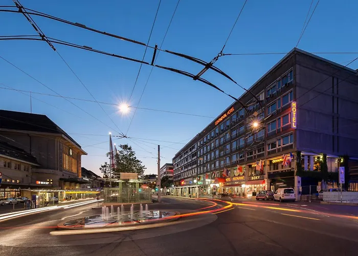 Hôtel central: Continental Hotel Lausanne