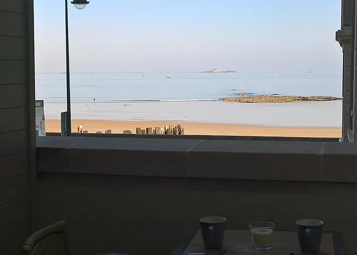 Studio Le sillon malouin vue mer