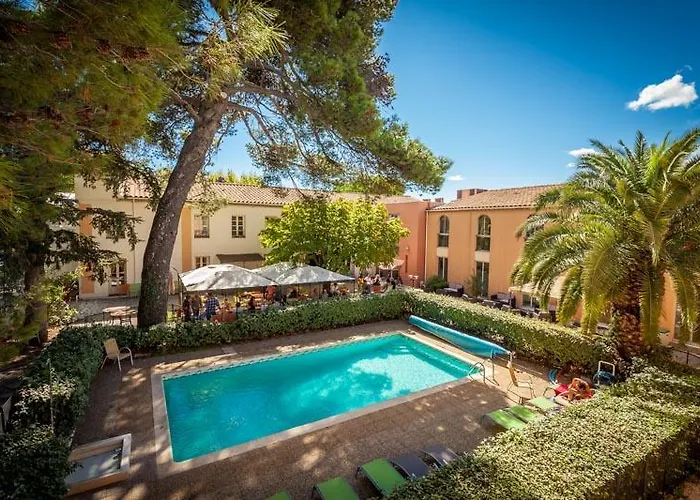 Hôtel avec tennis: Le Clos De L'aube Rouge - Montpellier / Castelnau le Lez