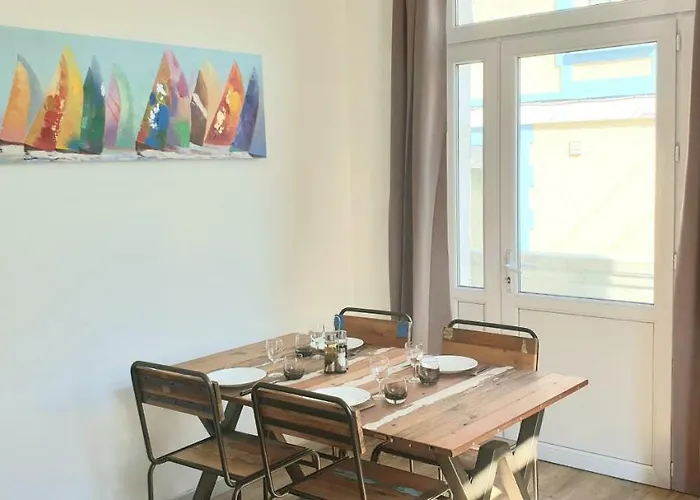 Appartement Le Flobart - 50M plage - Terrasse