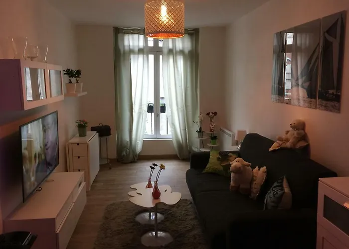 Studio *** Centre DIEPPE , 2 personnes proche chateau et plage
