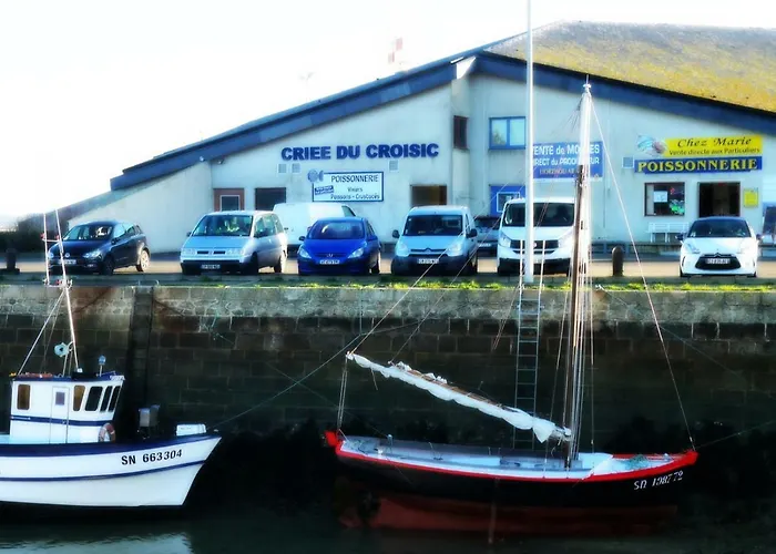 B&B: Appartement Roc'H Avel - Front De Mer, Vue Sur Mer Et Jardin Ensoleille Sans Vis A Vis