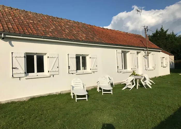 La Longère à la Mer 6 pers 3 chambres grand jardin clôt a Fort-Mahon-Plage