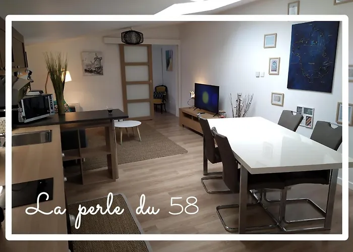 La perle du 58 - T2 Parking Wifi Terrasse CLIM