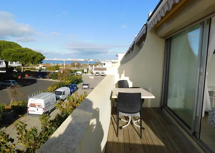 studio 38 climatisé balcon vue mer