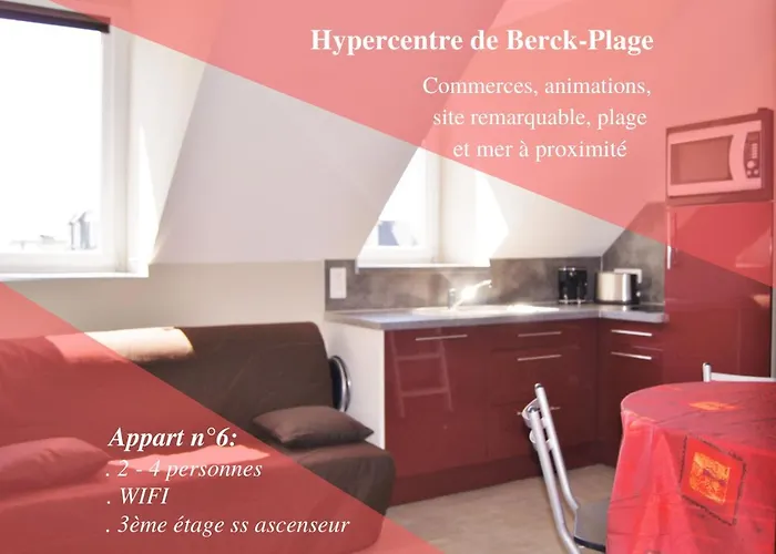 Studio avec mezzanine Berck-Plage Hyper-centre